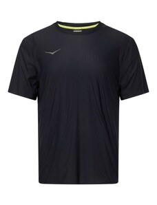 Hoka One One Sportiniai marškinėliai 'AIROLITE' pilka / juoda
