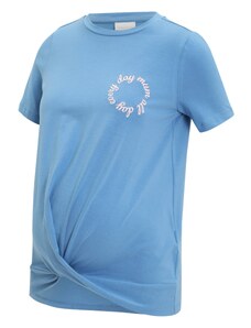 MAMALICIOUS Marškinėliai 'MUM' mėlyna / balta