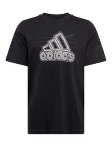 ADIDAS SPORTSWEAR Sportiniai marškinėliai 'GROWTH BOS' pilka / juoda / balkšva