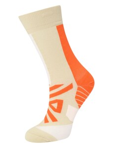 On Sportinės kojinės kremo / kūno spalva / oranžinė / balta