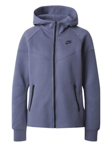 Nike Sportswear Sportinė striukė 'TECH FLEECE' violetinė-mėlyna / juoda