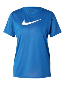NIKE Sportiniai marškinėliai mėlyna / balta