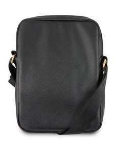 Gamintojas nenurodytas Guess GUTB10TBK 10 juoda/juoda Saffiano planšetinio kompiuterio krepšys