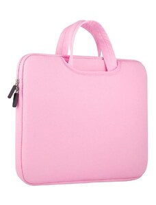 Gamintojas nenurodytas Universalus dėklas nešiojamojo kompiuterio krepšys 15,6 '' planšetinio kompiuterio organizatorius rožinės spalvos
