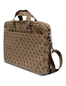 Gamintojas nenurodytas Guess krepšys GUCB15P4TW 16 brown / brown Saffiano 4G Triangle Logo