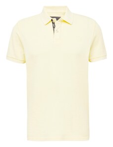 CAMP DAVID Marškinėliai šviesiai geltona / juoda / balta