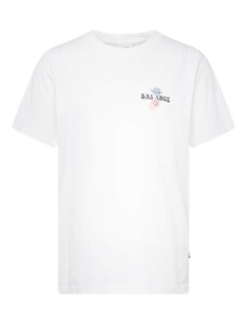 DEDICATED. Marškinėliai 'Stockholm' azuro spalva / alyvuogių spalva / juoda / balta
