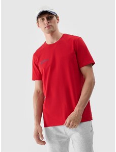 4F Vyriški T-shirt marškinėliai su grafika - raudoni