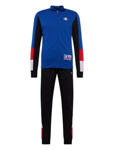 Champion Authentic Athletic Apparel Treniruočių kostiumas kobalto mėlyna / raudona / juoda / balta