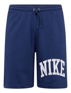 Nike Sportswear Kelnės 'CLUB' tamsiai mėlyna / balta