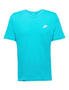 Nike Sportswear Marškinėliai vandens spalva / balta