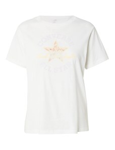 CONVERSE Marškinėliai 'CHUCK TAYLOR' smėlio spalva / pastelinė violetinė / oranžinė / balta