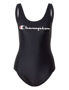 Champion Authentic Athletic Apparel Maudymosi kostiumėlis raudona / juoda / balta