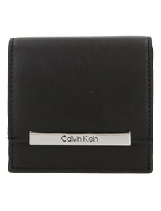 Calvin Klein Piniginė juoda / sidabrinė