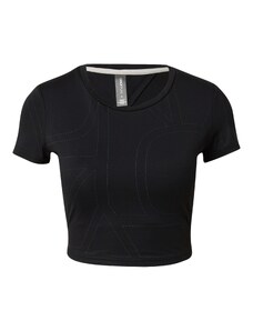 ONLY PLAY Sportiniai marškinėliai 'CALZ' pilka / juoda