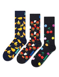 Happy Socks Kojinės 'Classic Banana' tamsiai mėlyna / geltona / žalia / raudona