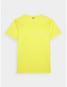 4F Vyriški T-shirt regular marškinėliai su grafika - žali