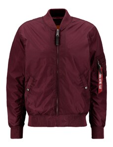 ALPHA INDUSTRIES Demisezoninė striukė 'MA-1 TT' vyno raudona spalva / oksido spalva
