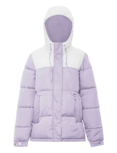 Libbi Žieminė striukė levandų spalva / balta