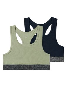 NAME IT Liemenėlė tamsiai mėlyna jūros spalva / alyvuogių spalva