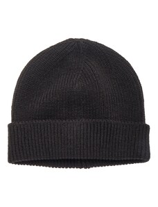 LASCANA Megzta kepurė juoda