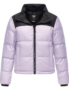 Ragwear Žieminė striukė 'Serah' pastelinė violetinė / juoda