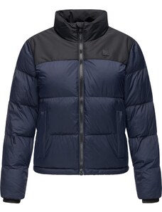 Ragwear Žieminė striukė 'Serah' tamsiai mėlyna / juoda