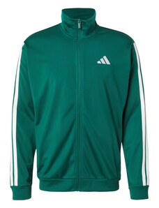 ADIDAS SPORTSWEAR Džemperis treniruotėms smaragdinė spalva / balta
