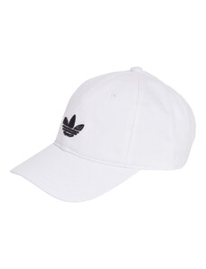 ADIDAS ORIGINALS Kepurė 'Adicolor Classic Trefoil' juoda / balta
