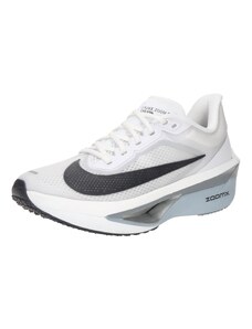 NIKE Bėgimo batai 'Zoom Fly 6' šviesiai pilka / juoda / balta