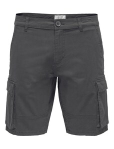 Only & Sons Laisvo stiliaus kelnės 'ONSCam Stage' tamsiai pilka