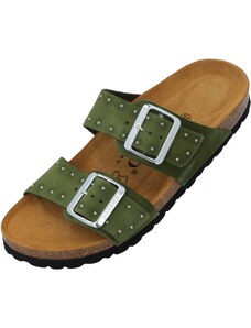 Palado by Sila Sahin Šlepetės 'Samos Glint' žalia