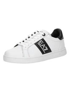 EA7 Emporio Armani Sportbačiai be auliuko 'CLASSIC' juoda / balta
