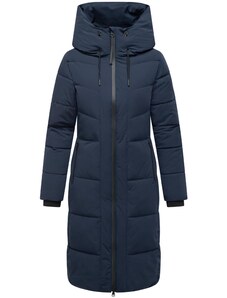 NAVAHOO Žieminis paltas 'Schokokuss XIV' tamsiai mėlyna