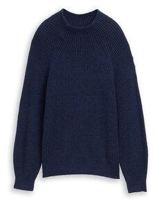 TOM TAILOR Megztinis tamsiai mėlyna