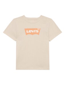 Levi's Kids Marškinėliai 'BATWING' smėlio spalva / mandarinų spalva / balta