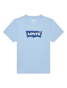 Levi's Kids Marškinėliai 'BATWING' mėlyna / šviesiai mėlyna / balta