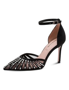 Tamaris Vakariniai bateliai juoda / sidabrinė