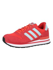 ADIDAS ORIGINALS Sportbačiai be auliuko 'ZX 500' šviesiai mėlyna / raudona / kraujo spalva