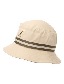 KANGOL Skrybėlaitė 'Lahinch' smėlio spalva / alyvuogių spalva