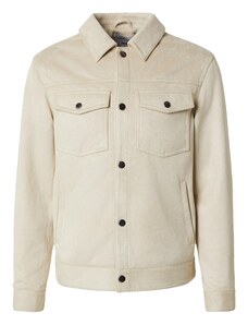 DAN FOX APPAREL Demisezoninė striukė 'Nicolas' smėlio spalva
