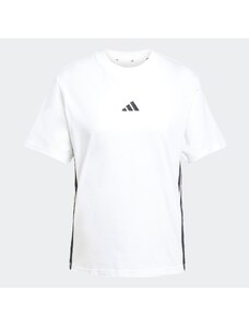 ADIDAS SPORTSWEAR Sportiniai marškinėliai 'Essentials' juoda / balta