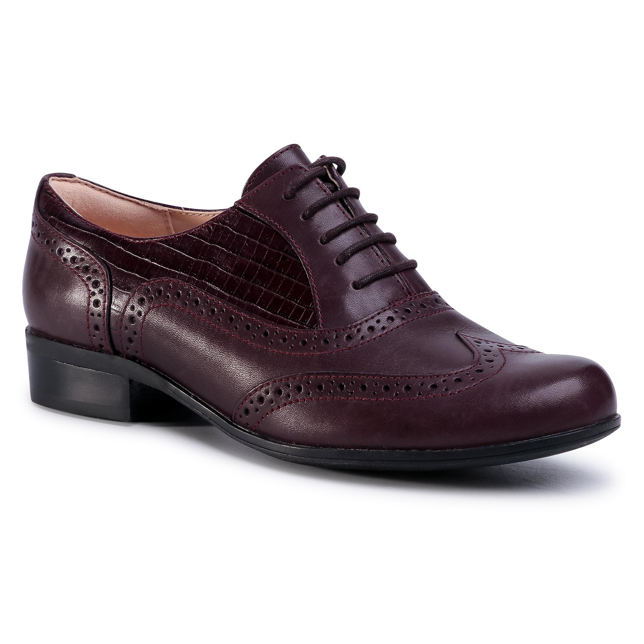 clarks hamble oak burgundy