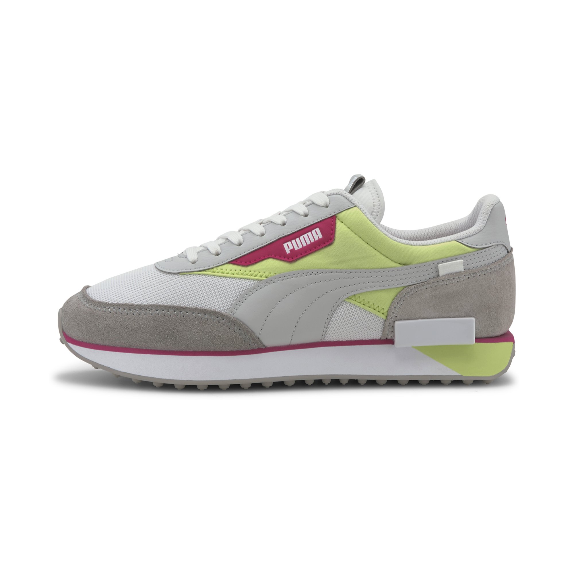Puma Future Rider Neon Play Grey Violet-Sharp Puma Green - GLAMI.lt