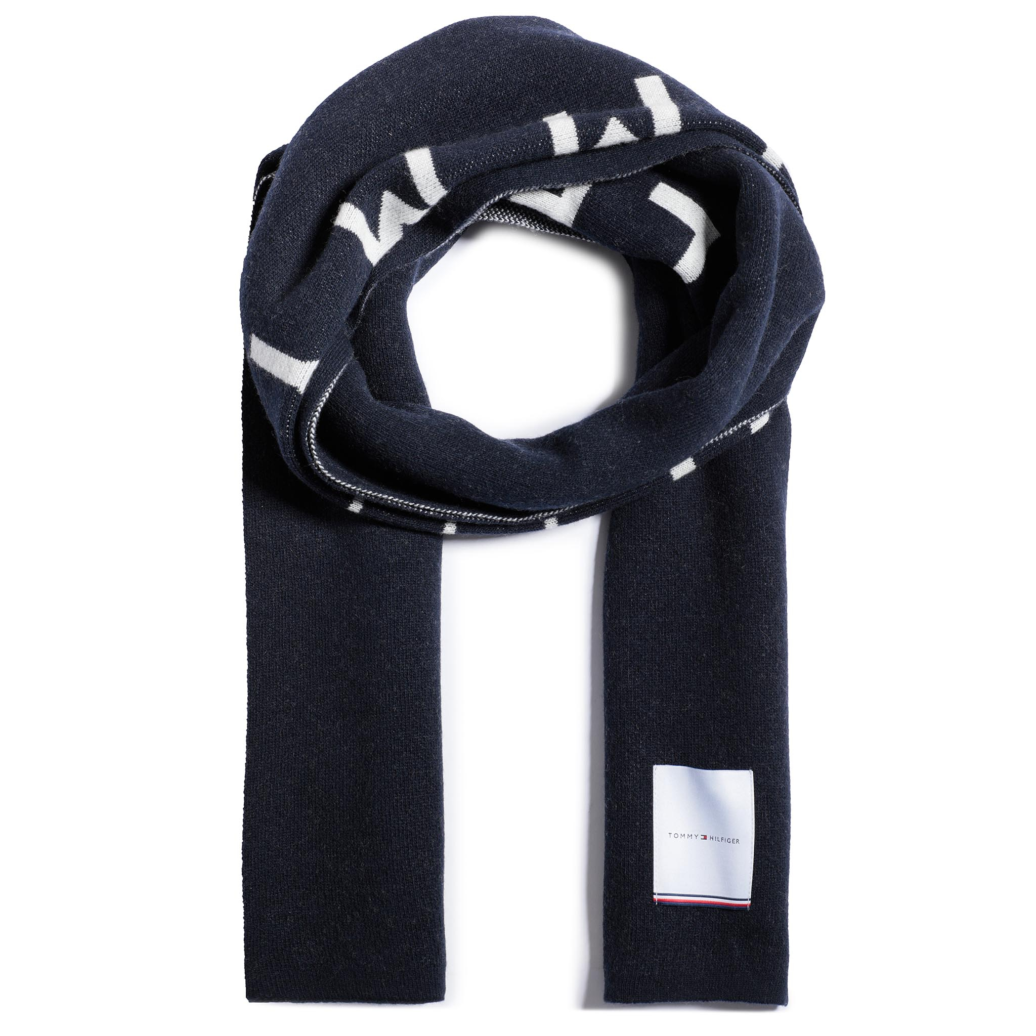 Salis Tommy Hilfiger Tommy Shopper Scarf Aw0aw08787 Blu Glami Lt