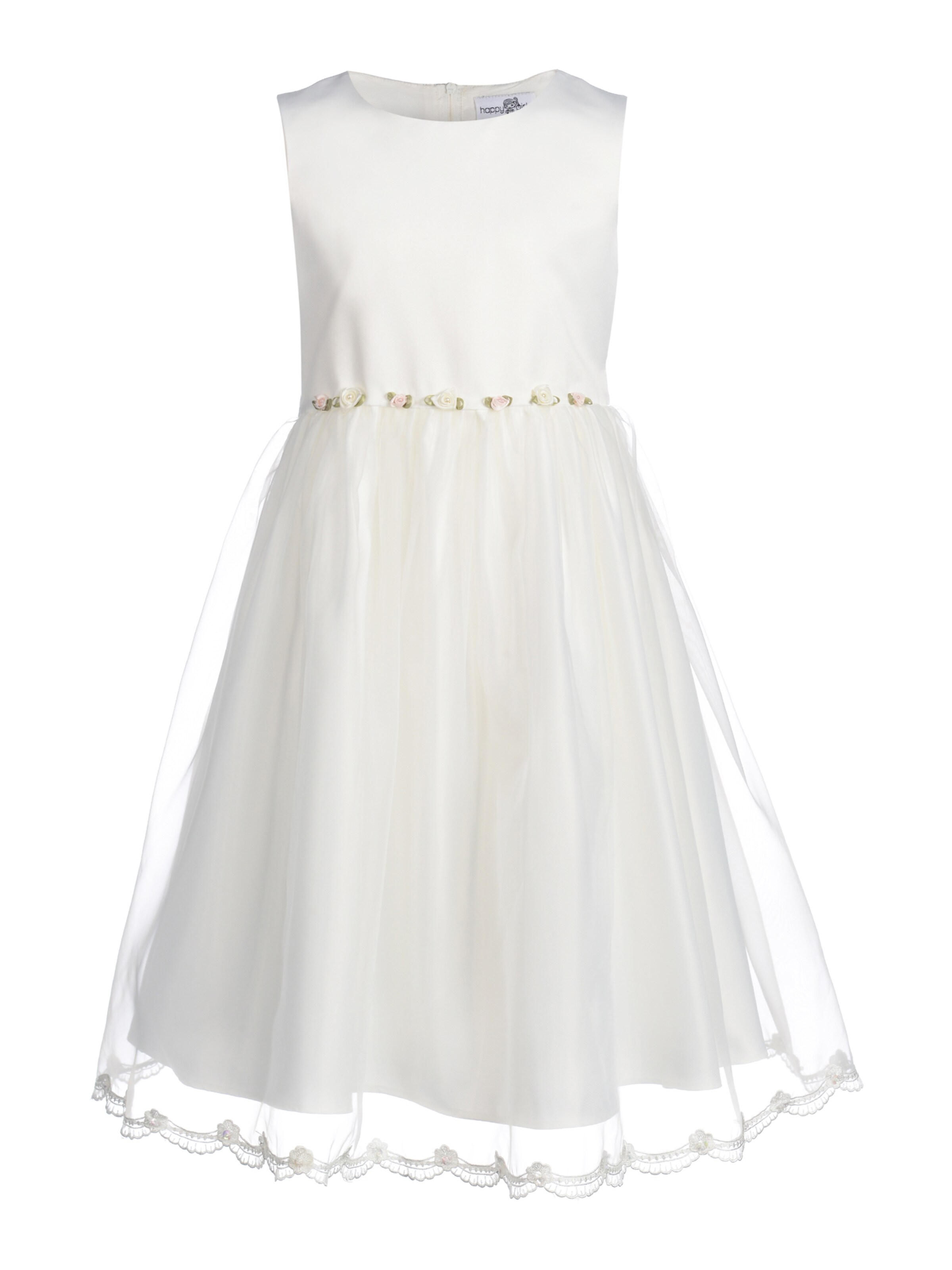 happy girls Suknelė žalia / rožių spalva / balta