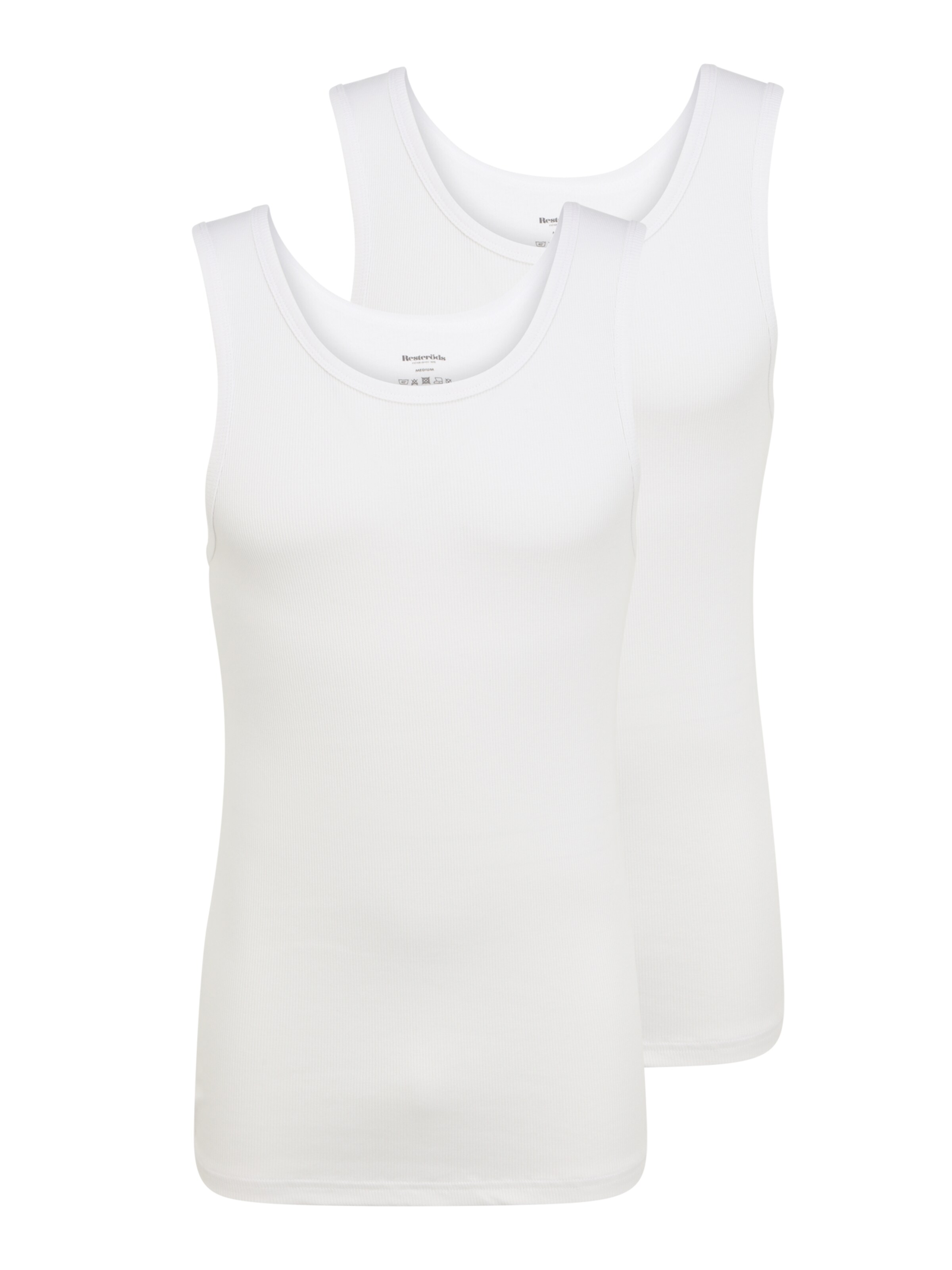 Resteröds Apatiniai marškinėliai balta