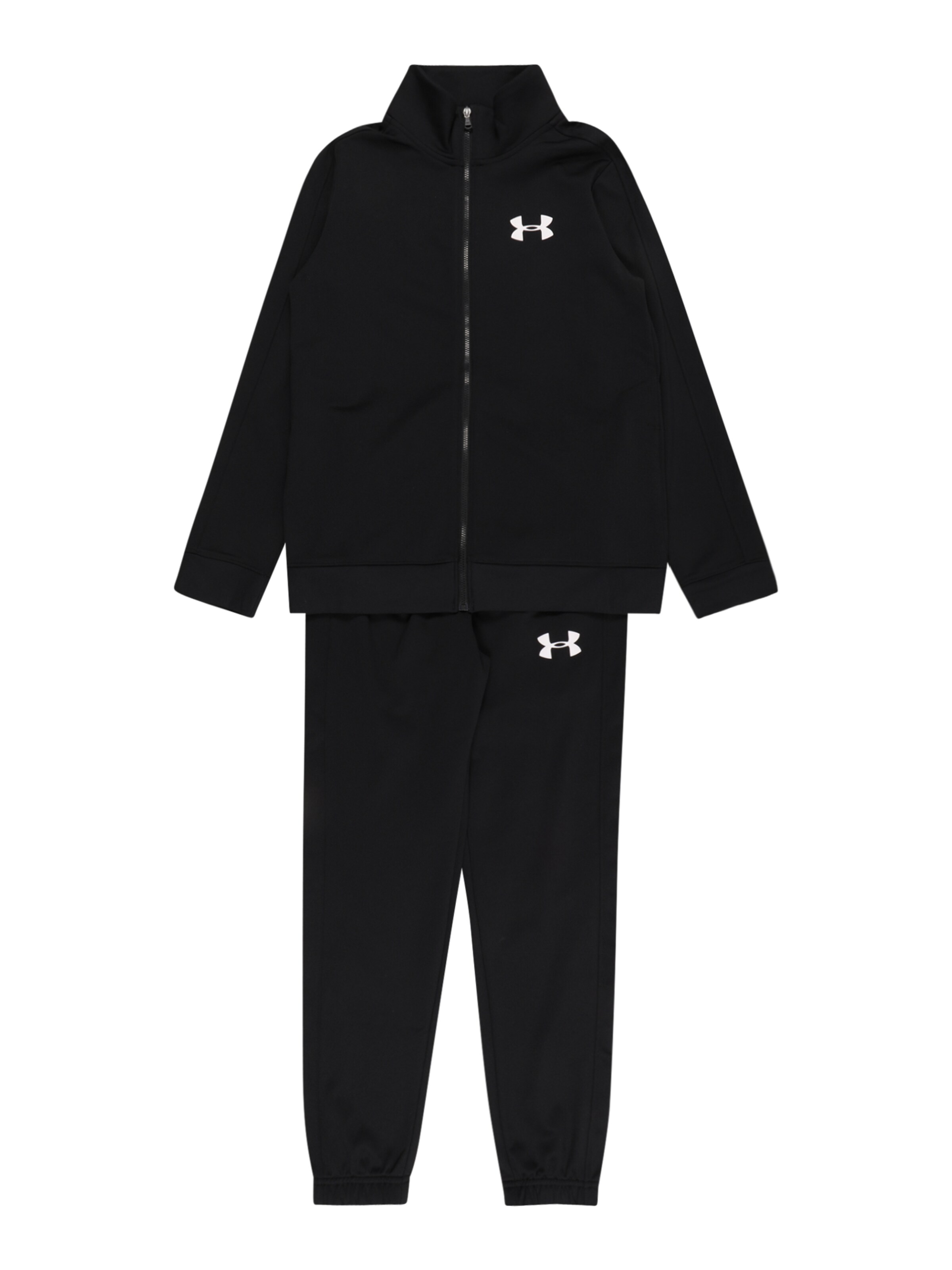 UNDER ARMOUR Treniruočių kostiumas 'Rival' juoda / balta