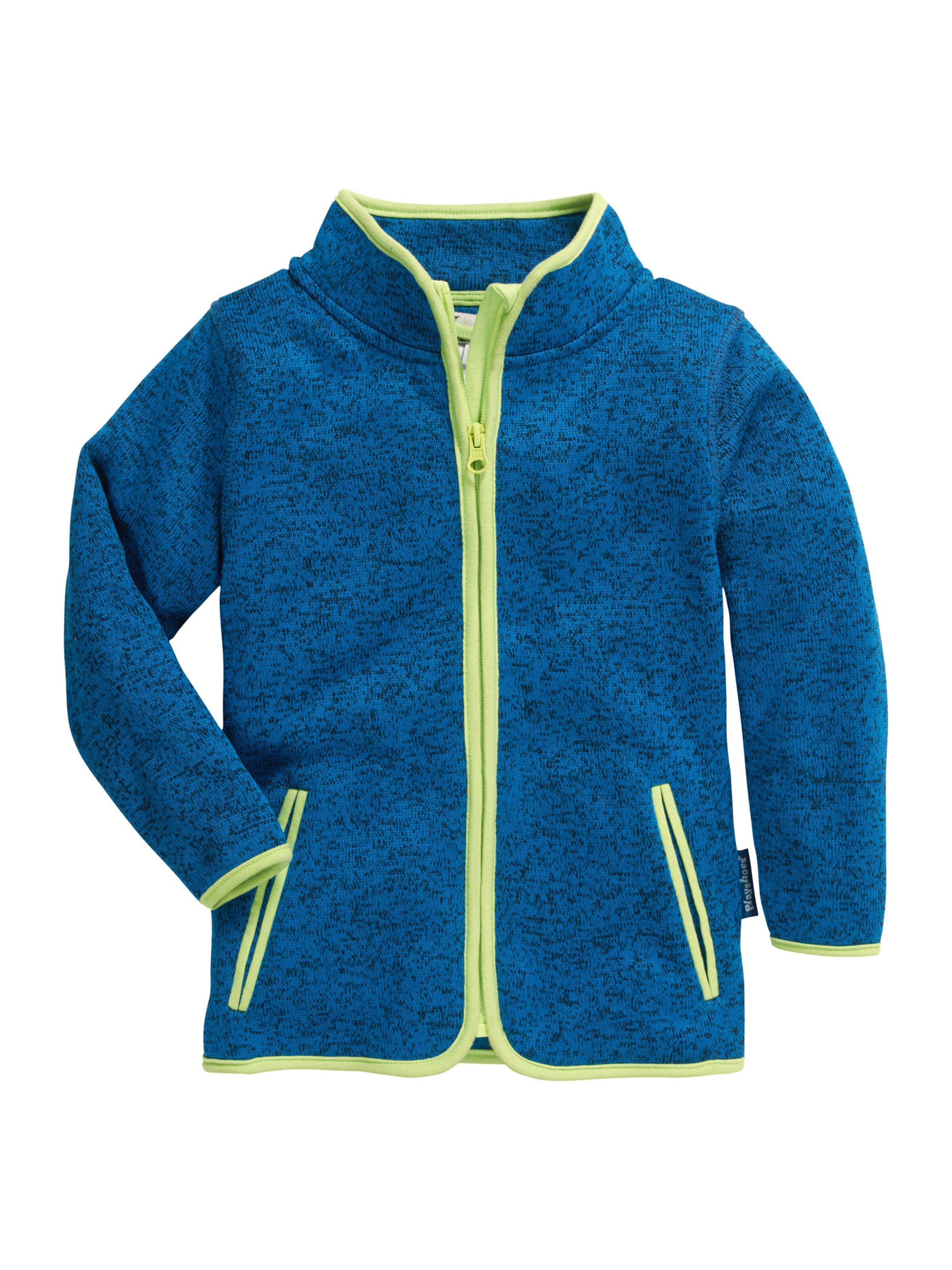 PLAYSHOES Flisinis džemperis sodri mėlyna („karališka“) / neoninė mėlyna