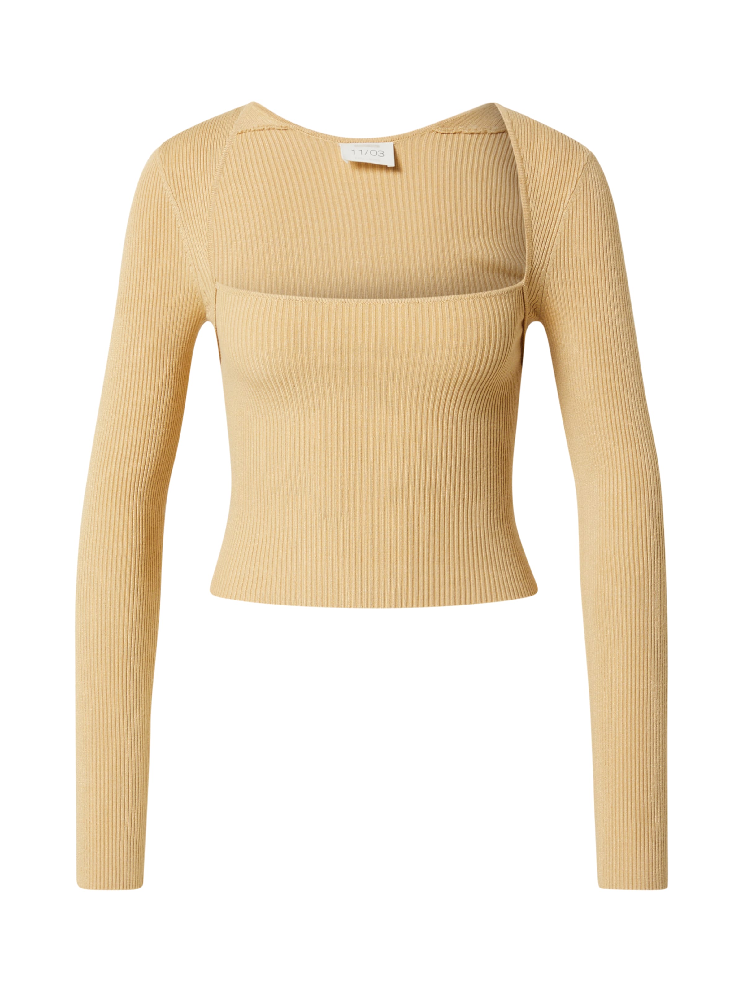 Kendall for ABOUT YOU Megztinis 'Jale' rusvai oranžinė